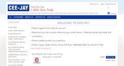 Desktop Screenshot of cee-jay.com